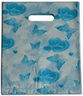 Plastic-cadeau-tasjes-25x20-vlinders-blauw-(100-stuks)