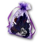 Organza-zakjes-paars-met-vlinders-11x16-cm-100-stuks-cadeauzakjes