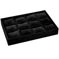Jewelry box black bracelets / watch box pads