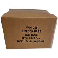 Grip bags 100x100 mm / 1000 pieces - 50 micron