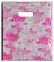 Plastic-cadeau-tasjes-25x20-vlinders-roze-(100-stuks)
