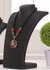 Ketting display hals met zwart koord 35,5 cm / Sieradenhouder_