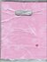 Plastic Tasjes 25x20 (100 stuks) licht roze met hartjes / Traktatie zakjes / cadeau tasjes_